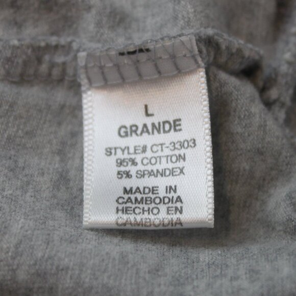 Zenana Outfitters Gray Tube Top with Pocket - Picture 5 of 6